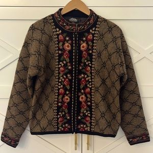 Icelandic Design sweater/jacket -size S - exceptional condition